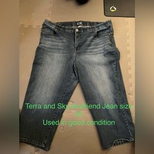 Terra & Sky boyfriend jeans